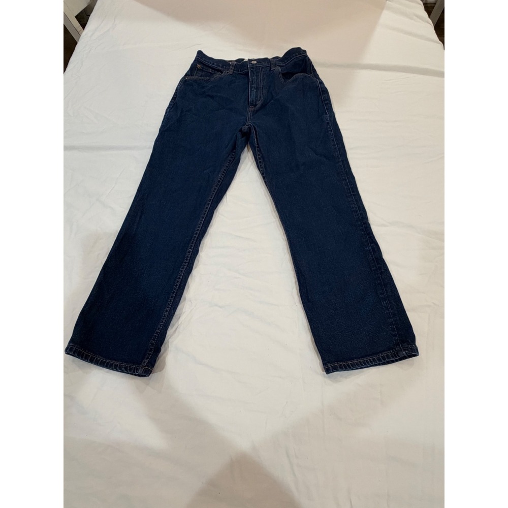 Abercrombie & Fitch Curve Love Ultra High Rise Ankle Straight Jeans Dark Wash 6S